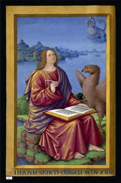 John the Evangelist by Jean Bourdichon